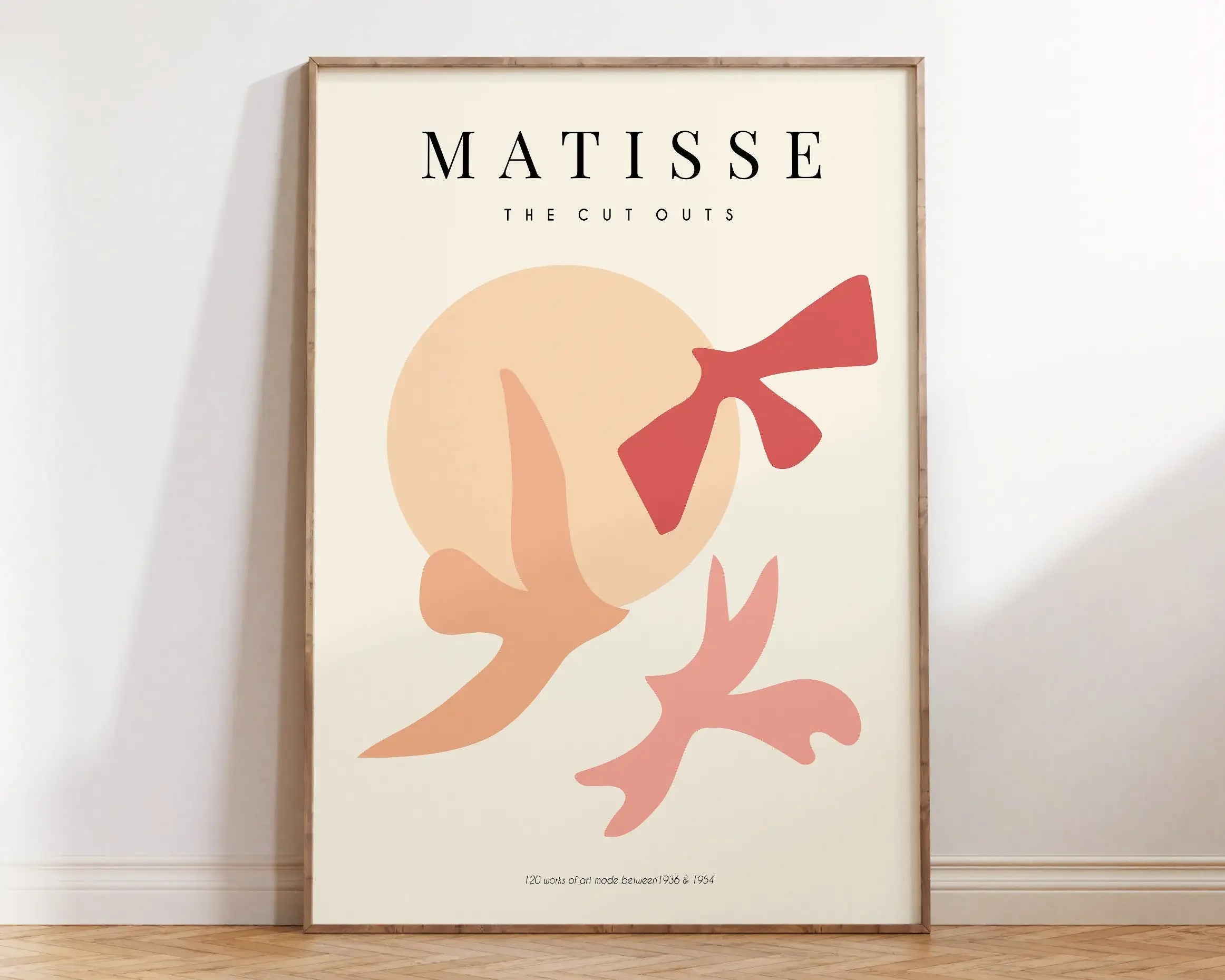 Quadro Decorativo Flores Matisse — Arte Botânica Vintage para Sala