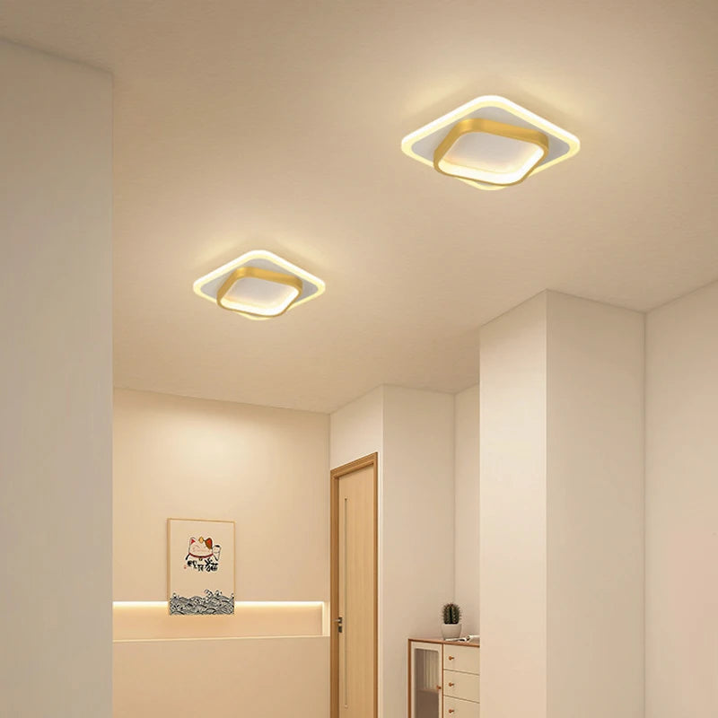 Luminária de Teto LED Redonda Flush Mount — Para Corredor, Escada, Banheiro e Quarto