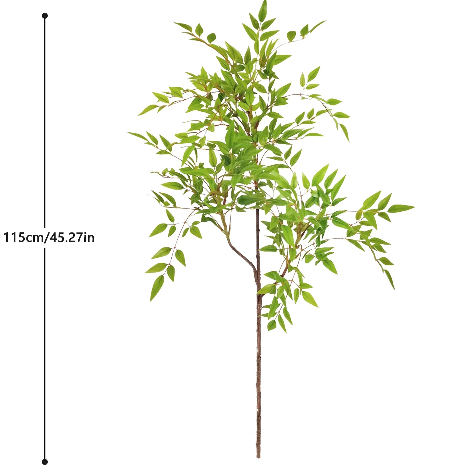 Ficus Lyrata Artificial Extra Grande 77 a 135cm — Para Jardim, Varanda e Escritório