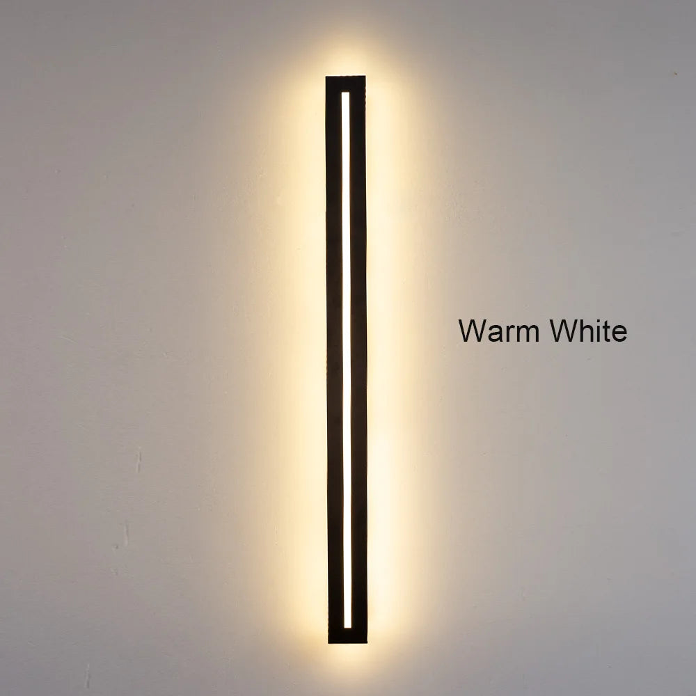 Arandela LED Externa Impermeável IP65 — Luminária de Parede para Jardim 16W a 48W