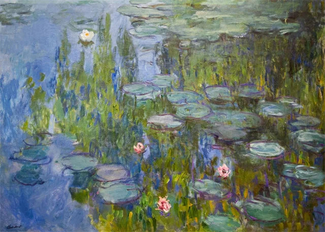 Quadro Decorativo Coleção Claude Monet — Arte Clássica para Sala e Hall