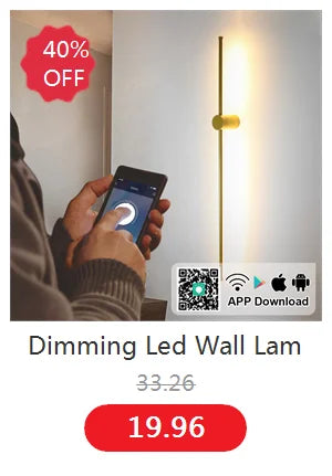 Arandela LED Externa Impermeável IP65 — Luminária de Parede para Jardim 16W a 48W
