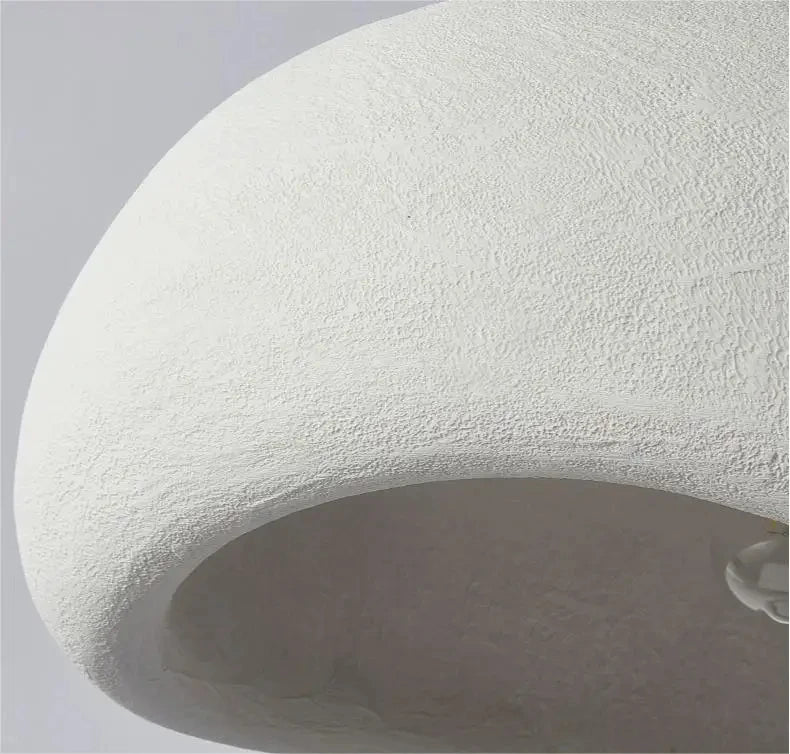 Lustre LED Estilo Wabi Sabi E27 — Pendente para Sala de Jantar, Quarto e Bar