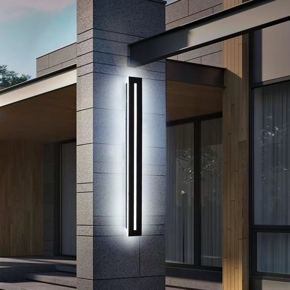 Arandela LED Externa Impermeável IP65 — Luminária de Parede para Jardim 16W a 48W