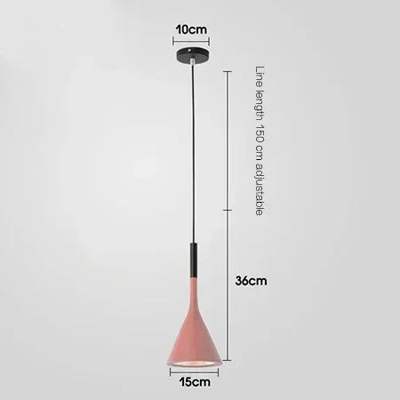 Pendente LED Branco E27 — Luminária de Lustre para Cozinha, Quarto e Sala de Jantar