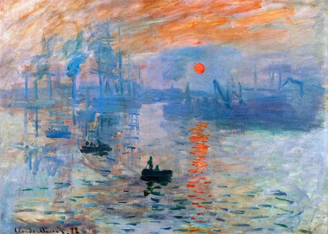 Quadro Decorativo Coleção Claude Monet — Arte Clássica para Sala e Hall