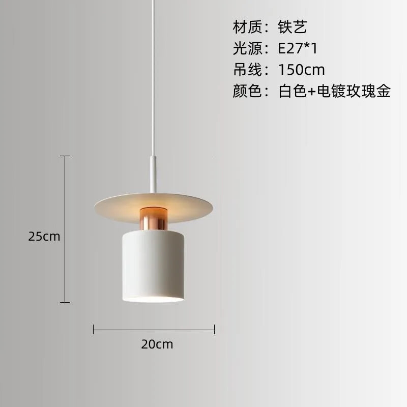 Arandela LED Minimalista para Cabeceira — Luminária Nórdica de Quarto