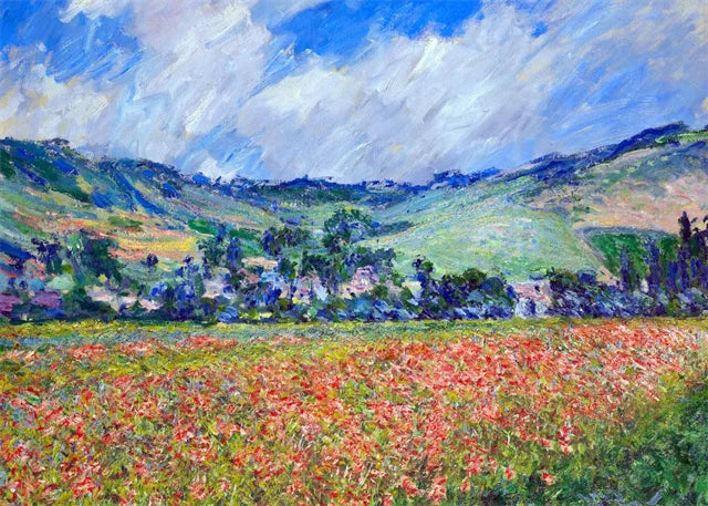 Quadro Decorativo Coleção Claude Monet — Arte Clássica para Sala e Hall