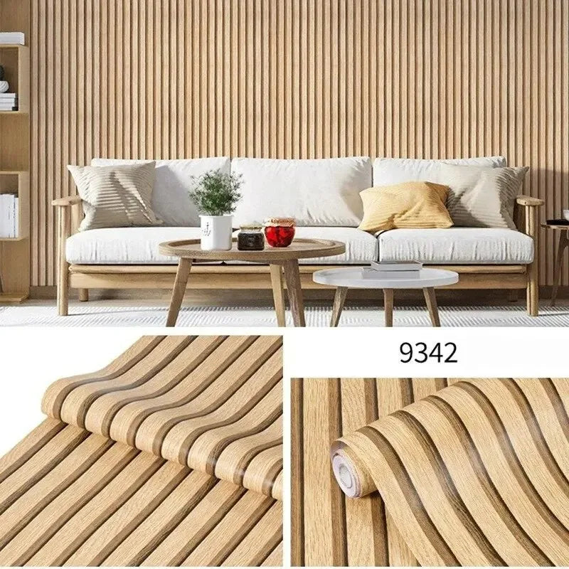 Papel de Parede Xadrez Grid Autocolante DIY — Estilo Urbano Impermeável para Quarto e Sala