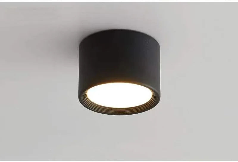 Spot de Embutir LED Nórdico 3 Tons — Luminária de Teto para Sala e Cozinha