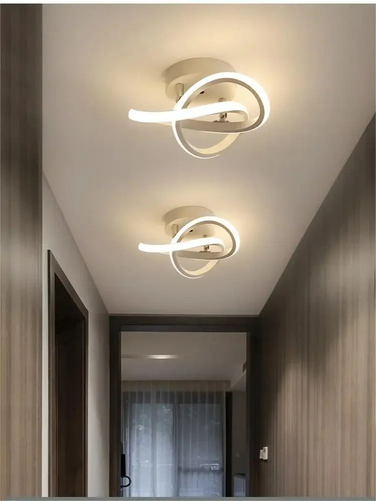 Luminária de Teto Nórdica Minimalista — Para Quarto, Sala, Corredor e Entrada