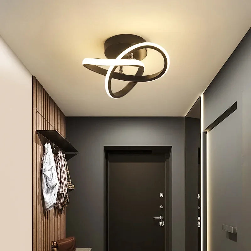 Luminária de Teto Nórdica Minimalista — Para Quarto, Sala, Corredor e Entrada