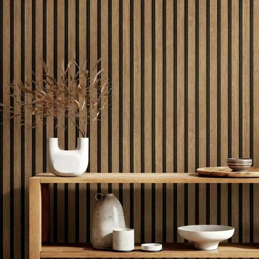 Papel de Parede Xadrez Grid Autocolante DIY — Estilo Urbano Impermeável para Quarto e Sala
