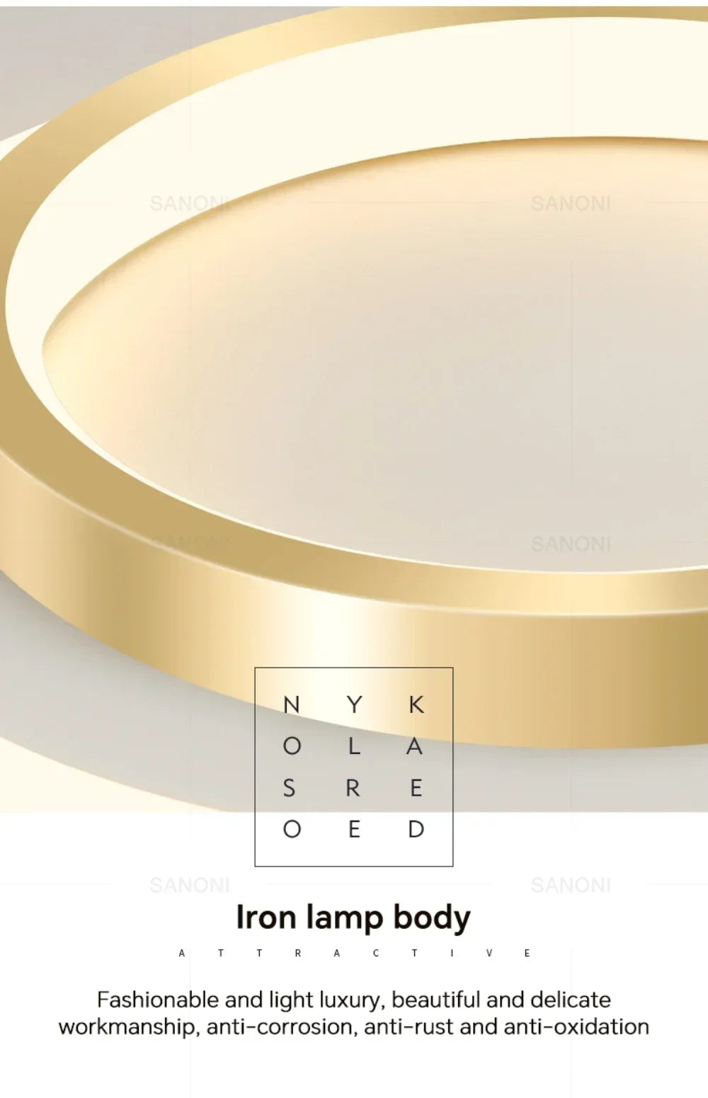 Luminária de Teto LED Redonda Flush Mount — Para Corredor, Escada, Banheiro e Quarto