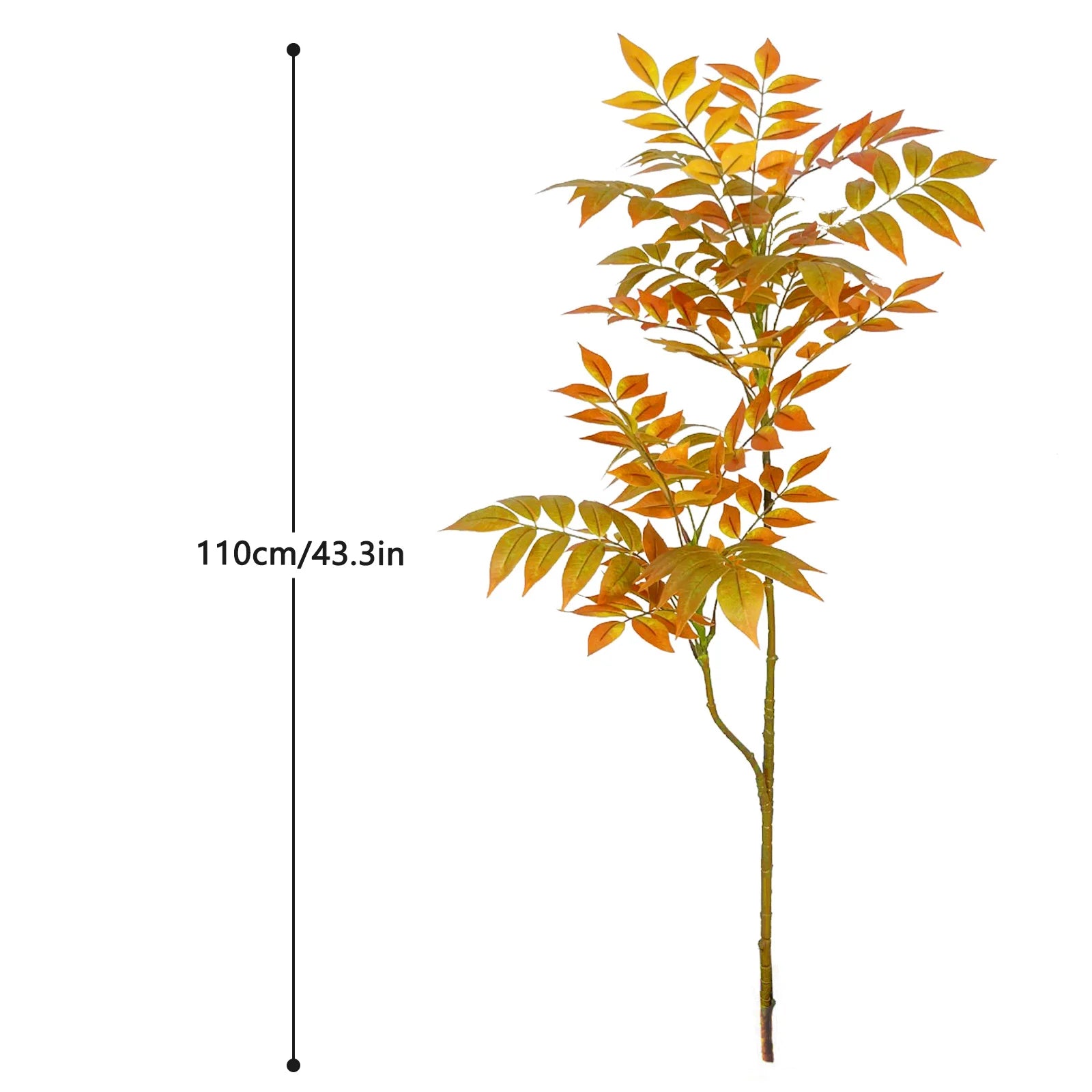Ficus Lyrata Artificial Extra Grande 77 a 135cm — Para Jardim, Varanda e Escritório