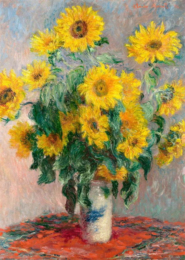 Quadro Decorativo Coleção Claude Monet — Arte Clássica para Sala e Hall