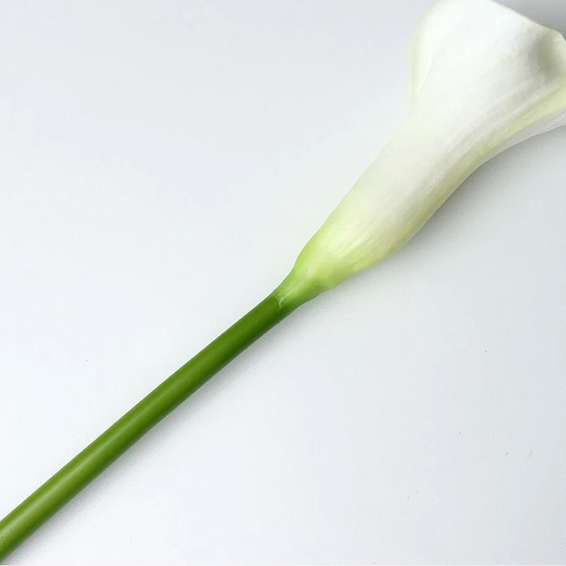 Buquê Copo de Leite Artificial 10 Hastes — Decoração para Casamento, Noiva e Primavera