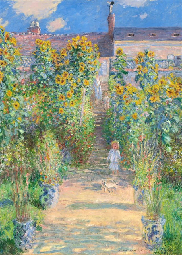 Quadro Decorativo Coleção Claude Monet — Arte Clássica para Sala e Hall
