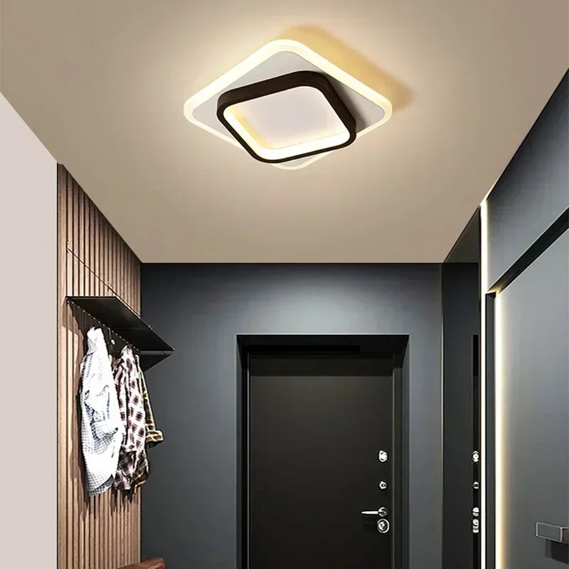 Luminária de Teto LED Redonda Flush Mount — Para Corredor, Escada, Banheiro e Quarto