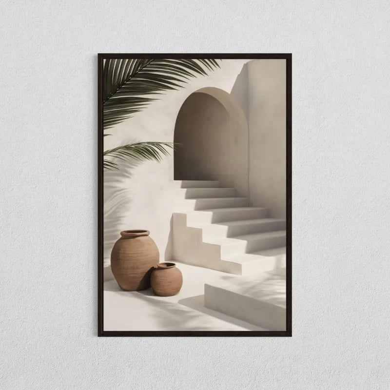 Quadro Decorativo Oliveira Mediterrânea sem Moldura — Arte Botânica para Sala