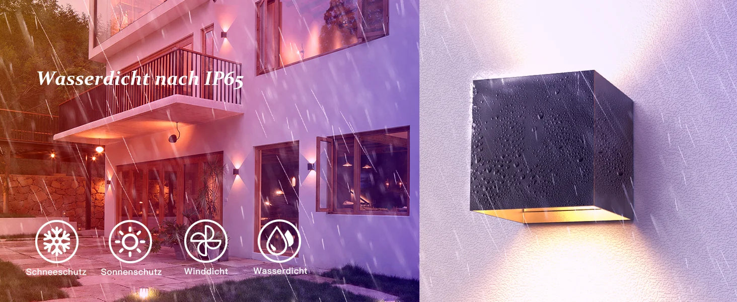 Arandela LED Smart 12W RGB WiFi e Zigbee — Controle por App Atmosfera Decorativa