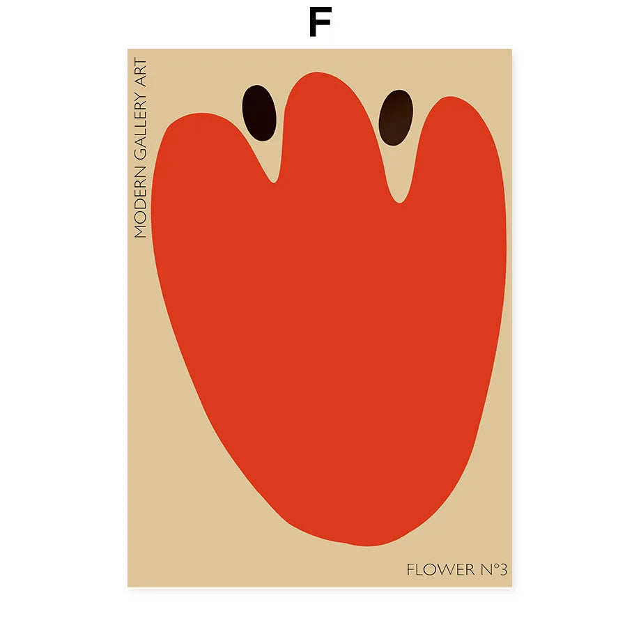 Quadro Decorativo Flores Mio — Arte Mural Decorativa para Sala