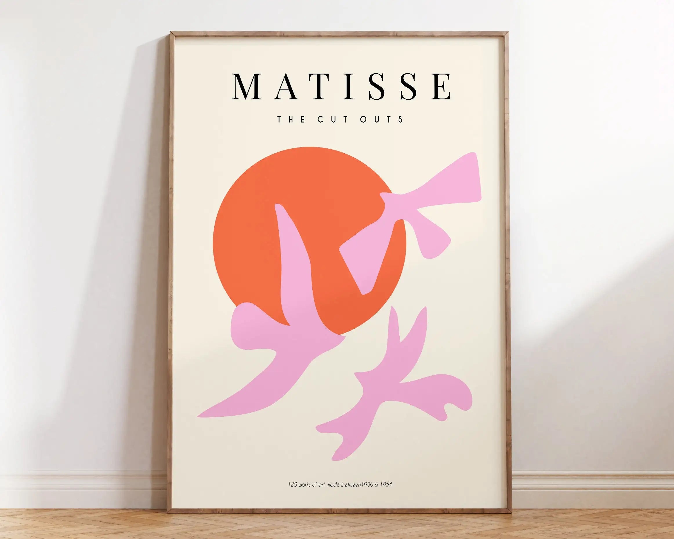 Quadro Decorativo Flores Matisse — Arte Botânica Vintage para Sala