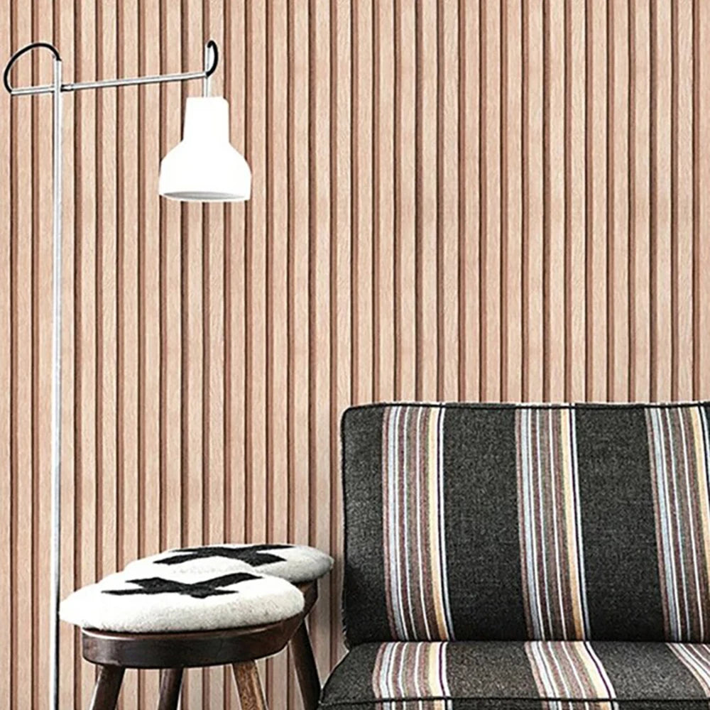 Papel de Parede Xadrez Grid Autocolante DIY — Estilo Urbano Impermeável para Quarto e Sala