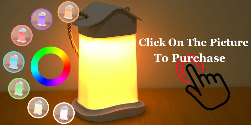 Luminária de Mesa Touch com Luz Noturna — 3 Modos Reguláveis e Recarregável para Quarto