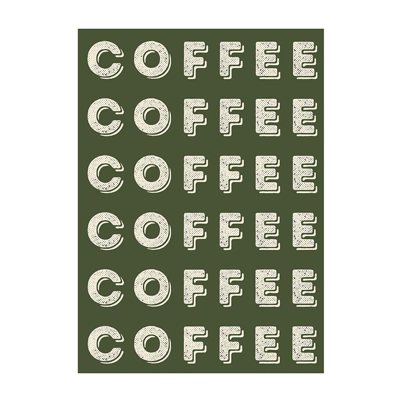Quadro Decorativo Café Mergulhador — Arte de Cozinha para Amantes de Café