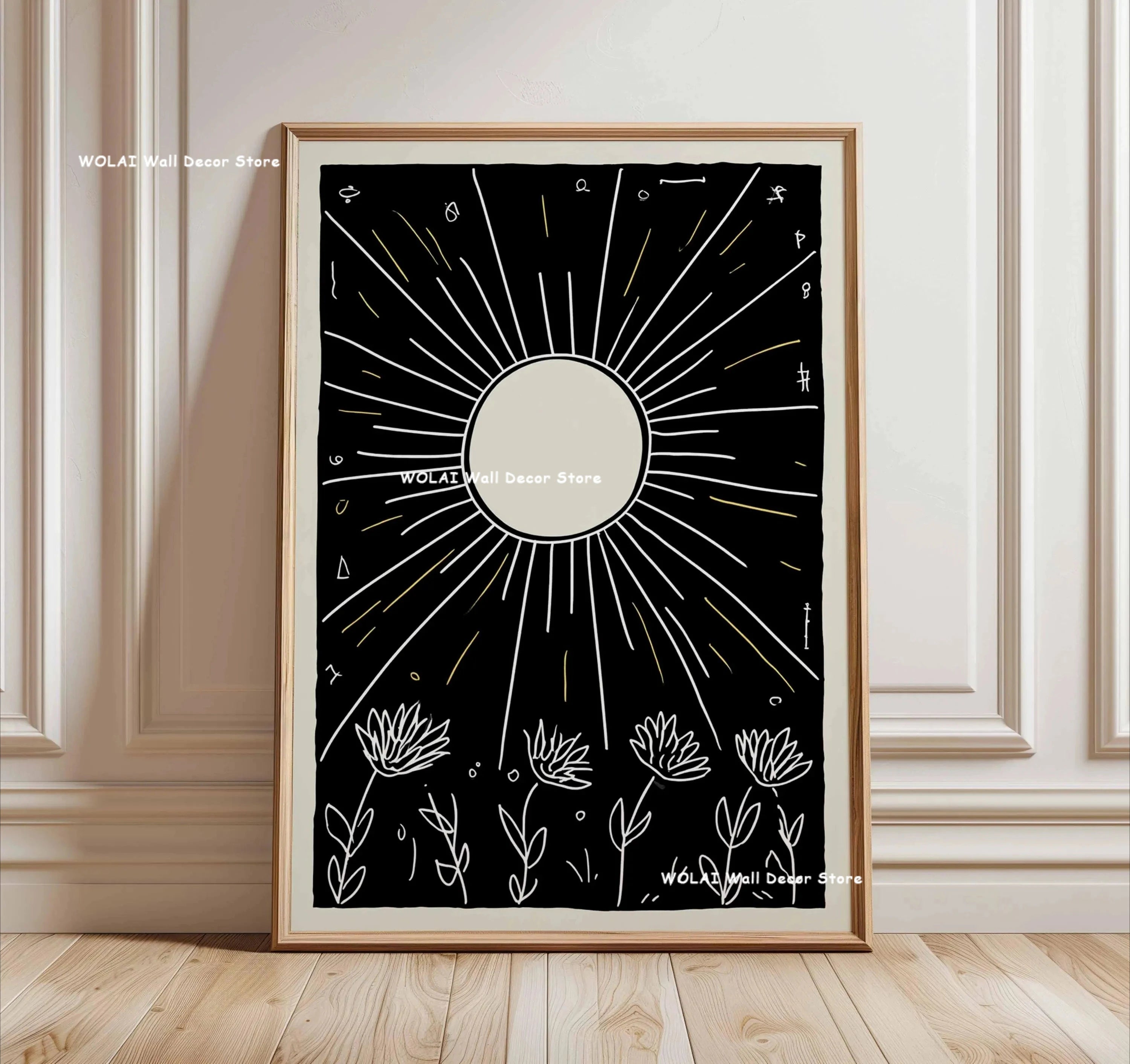 Quadro Decorativo Floresta Japonesa e Carpa Koi Zen — Arte de Águas e Sol para Sala
