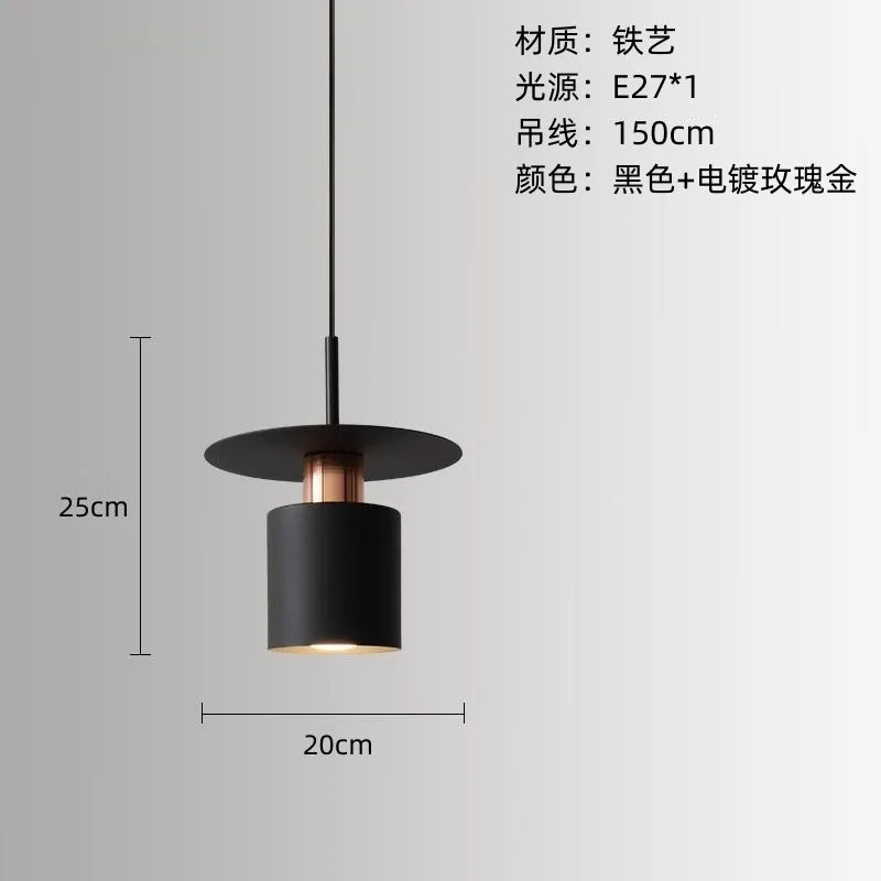 Arandela LED Minimalista para Cabeceira — Luminária Nórdica de Quarto