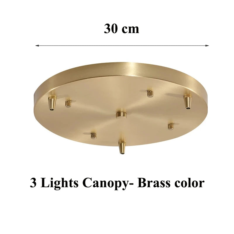 Pendente Nórdico Vidro Verde — Luminária de Latão para Cozinha e Sala de Jantar