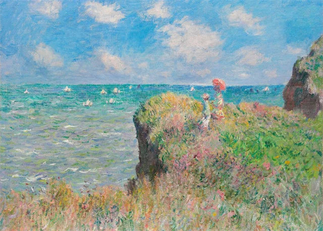 Quadro Decorativo Coleção Claude Monet — Arte Clássica para Sala e Hall