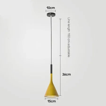 Pendente LED Branco E27 — Luminária de Lustre para Cozinha, Quarto e Sala de Jantar