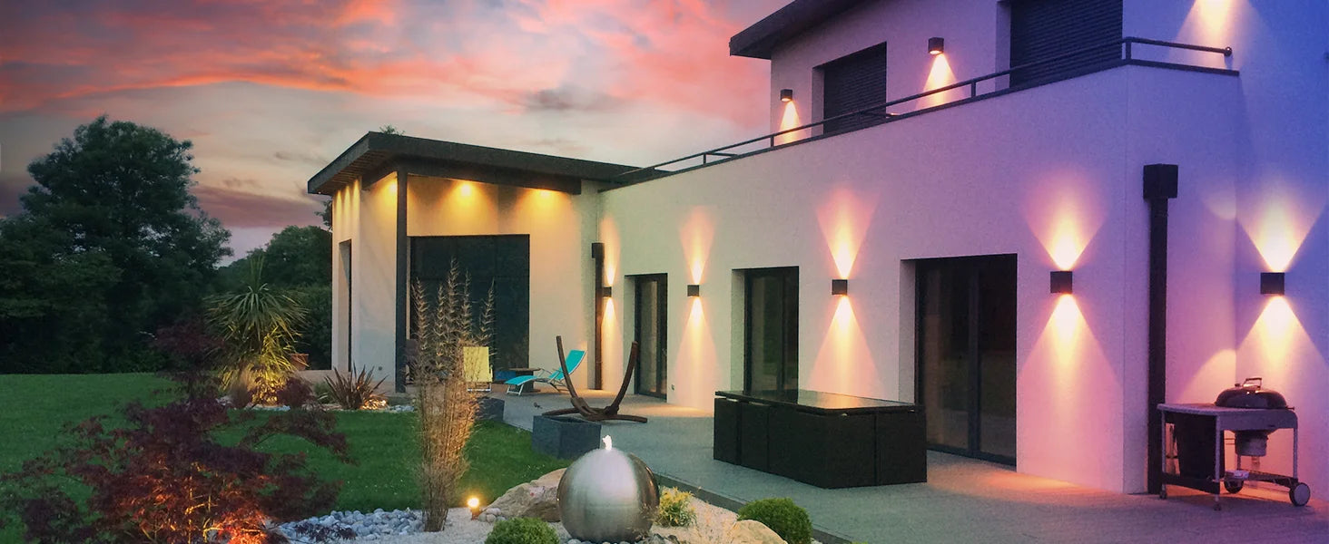 Arandela LED Smart 12W RGB WiFi e Zigbee — Controle por App Atmosfera Decorativa
