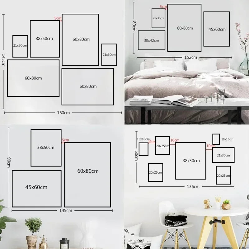 Quadro Decorativo Bonsai Japonês sem Moldura — Arte Zen Minimalista para Sala