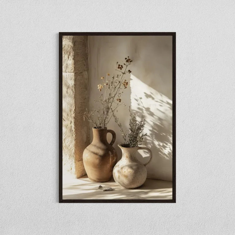 Quadro Decorativo Oliveira Mediterrânea sem Moldura — Arte Botânica para Sala