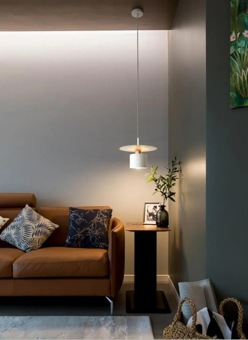 Arandela LED Minimalista para Cabeceira — Luminária Nórdica de Quarto
