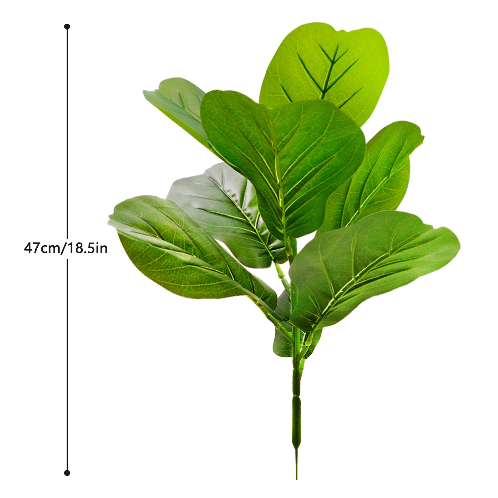 Planta Artificial Costela de Adão e Folha de Tartaruga — 47 a 132cm Decoração Tropical