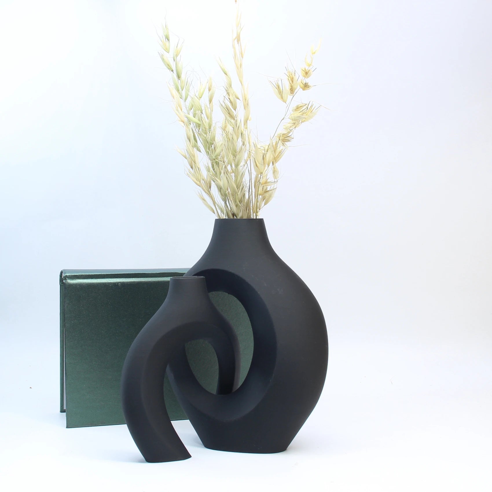 Conjunto Vasos Decorativos Abraço — Enfeite para Sala, Escritório e Entrada