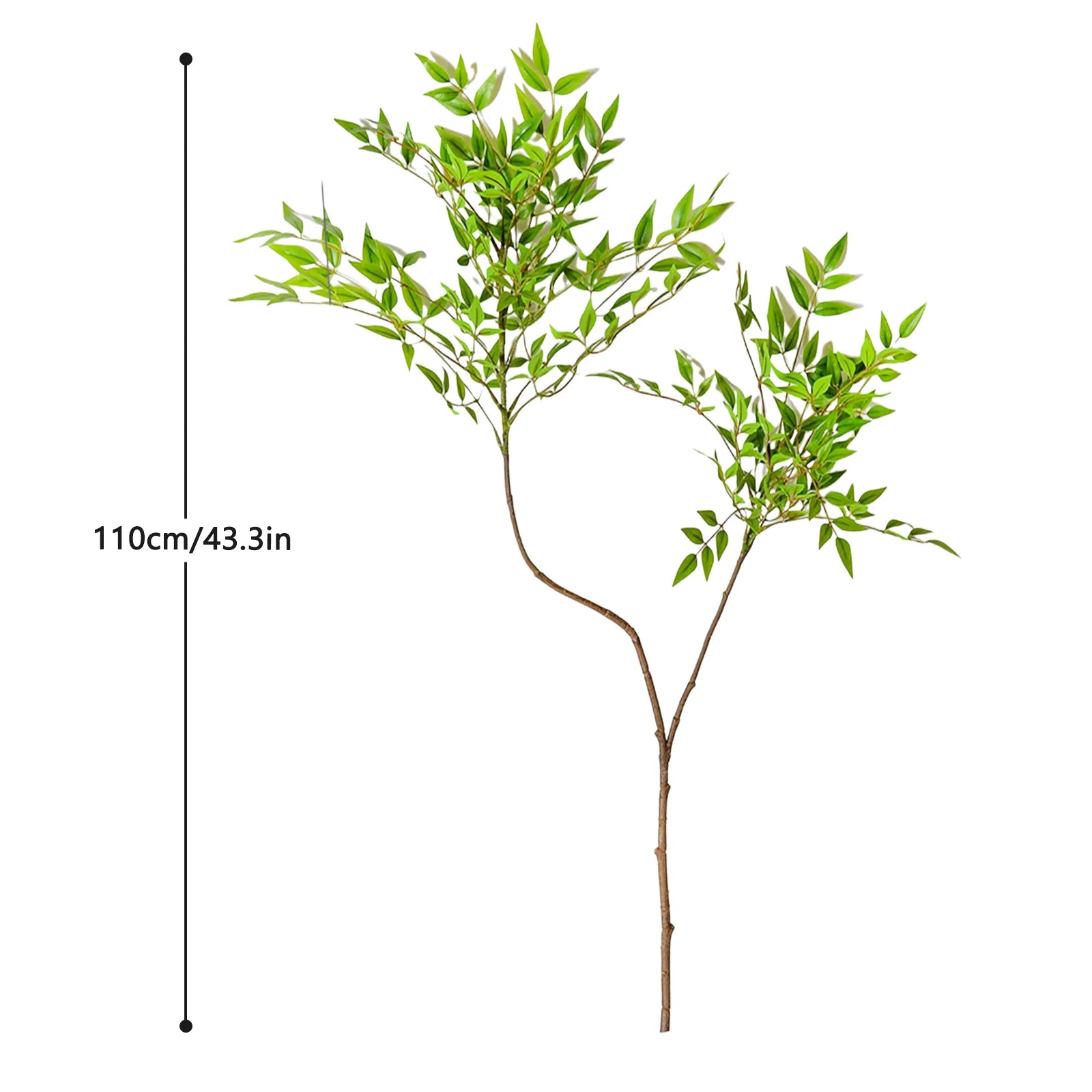 Ficus Lyrata Artificial Extra Grande 77 a 135cm — Para Jardim, Varanda e Escritório