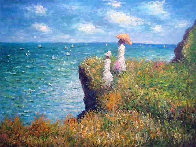 Quadro Decorativo Coleção Claude Monet — Arte Clássica para Sala e Hall