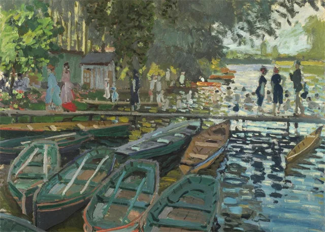 Quadro Decorativo Coleção Claude Monet — Arte Clássica para Sala e Hall