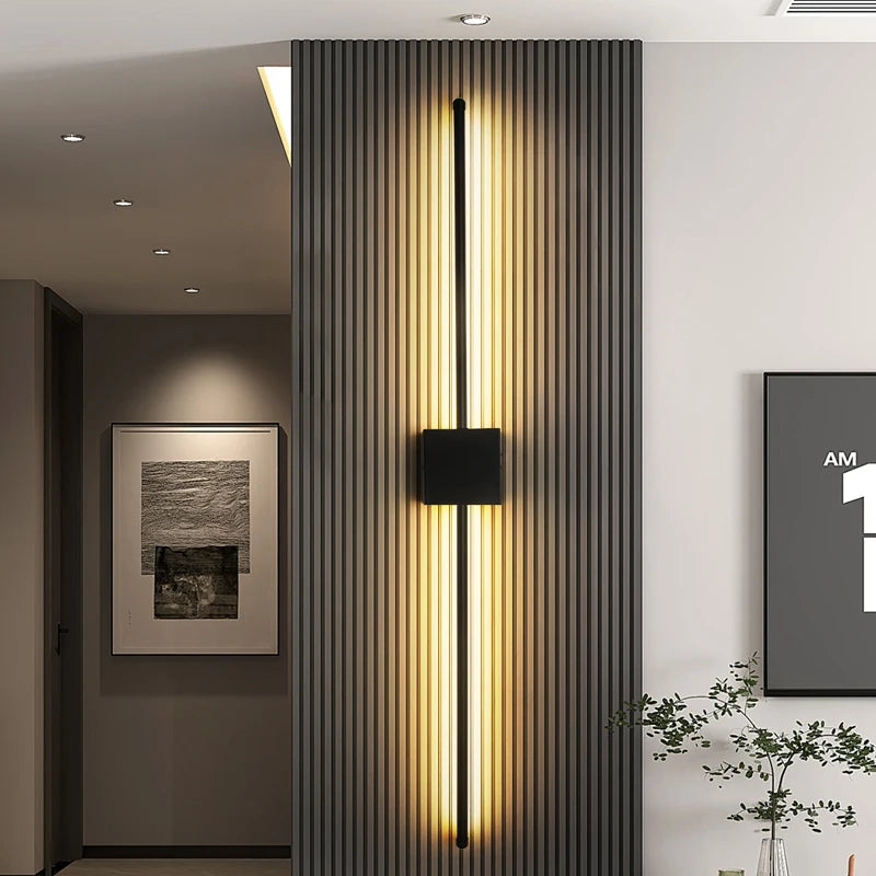 Arandela LED Minimalista — Luminária de Parede para Cabeceira e Sala