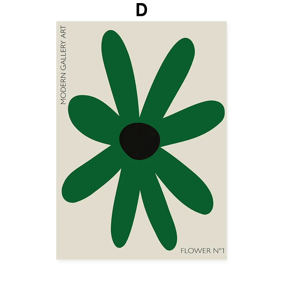 Quadro Decorativo Flores Mio — Arte Mural Decorativa para Sala