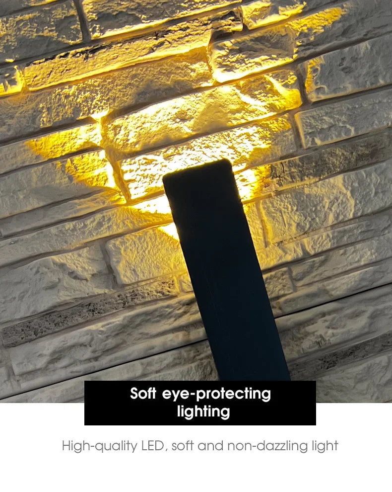 Arandela LED Moderna IP65 Impermeável 18W — Iluminação Cima e Baixo Interna e Externa