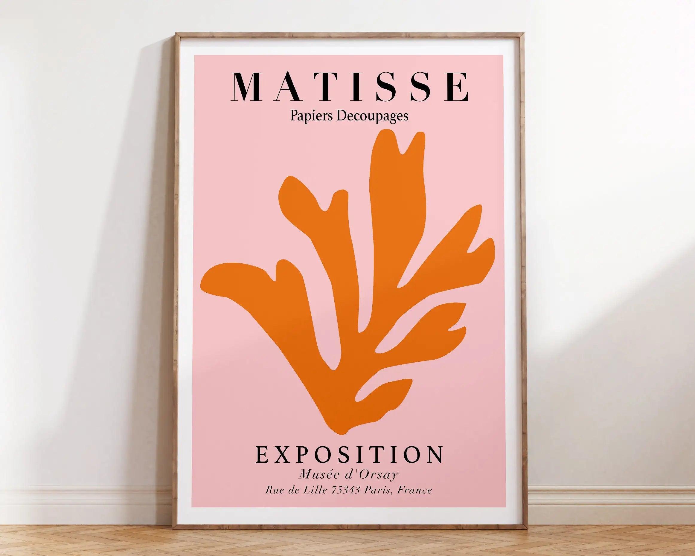 Quadro Decorativo Flores Matisse — Arte Botânica Vintage para Sala
