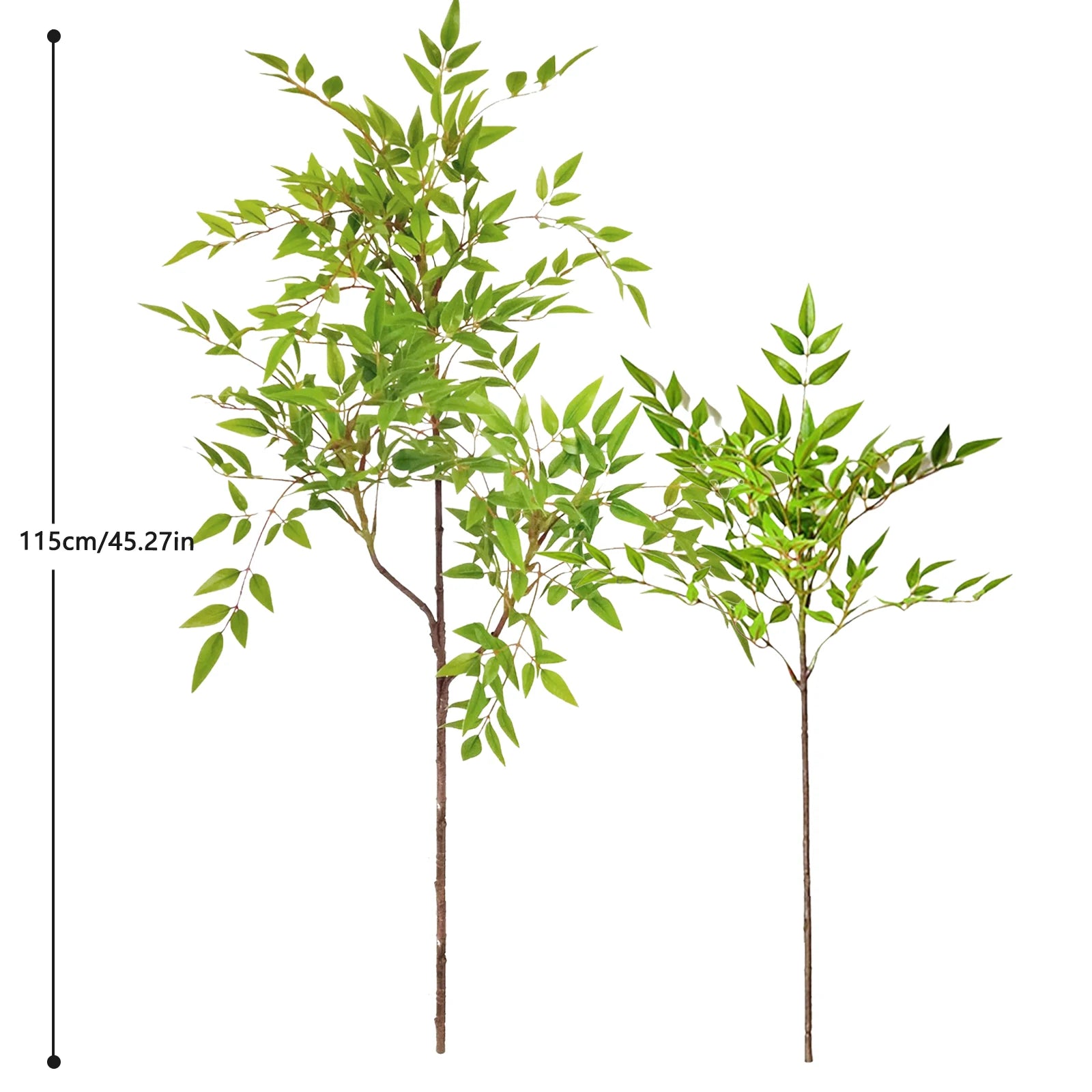 Ficus Lyrata Artificial Extra Grande 77 a 135cm — Para Jardim, Varanda e Escritório