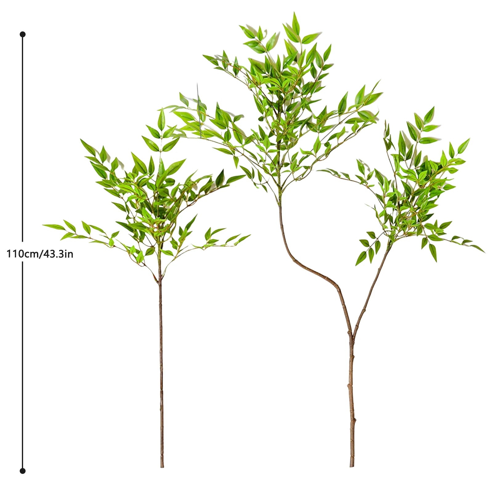 Ficus Lyrata Artificial Extra Grande 77 a 135cm — Para Jardim, Varanda e Escritório